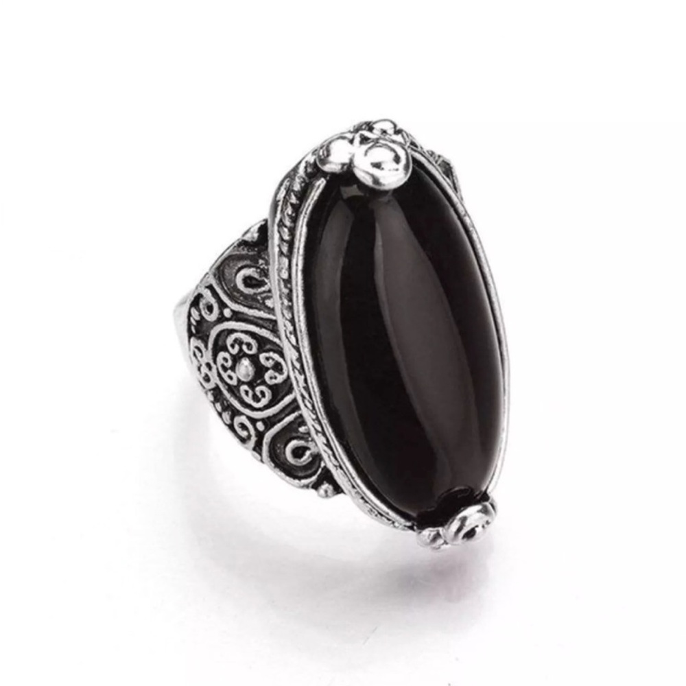 Tibetan Silver & Turquoise Ring